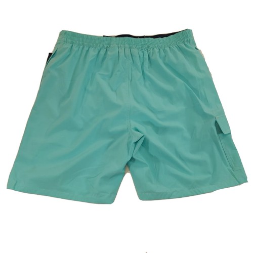 Polo Ralph Lauren Traveler Solid Swimwear Trunks Teal Blue Shorts Sz 2XL - Picture 9 of 12