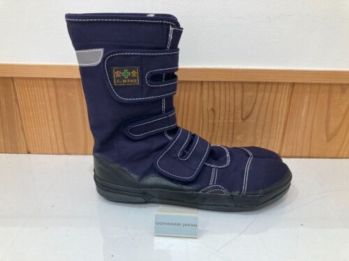 Sokaido Ninja Tabi Shoes Boots Black/Navy El Winds VO-80 US 6-11 / 24-29cm NEW - 第 29/35 張圖片