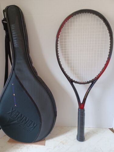 Pro Kennex Asymmetric 100 Tennis Racquet Racket 4 5/8 + Cover/New Strings/Grip - 第 2/14 張圖片