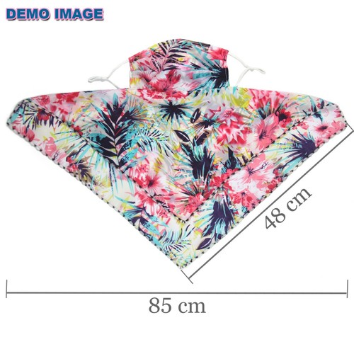 FACE COVERING MASK CHIFFON BANDANA REUSABLE SCARF WASHABLE BREATHABLE BALACLAVA - Picture 6 of 18