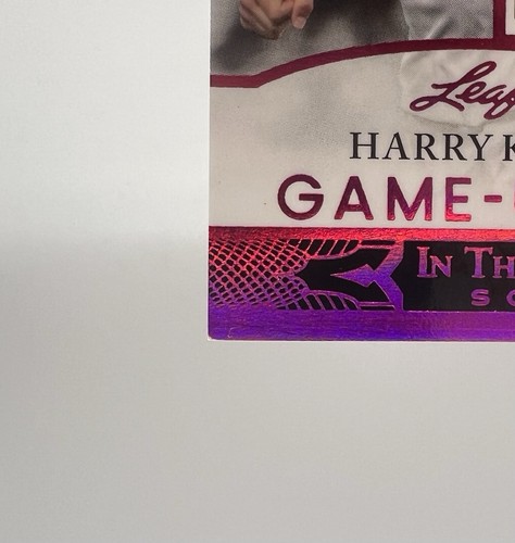 2024 Leaf in The Game Used Soccer #GUSM-10 Harry Kane 9/35 (JSY Number), NM+ - Bild 8 von 9