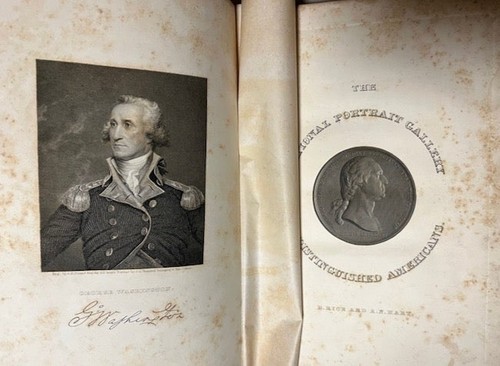 Biography / National Portrait Gallery of Distinguished Americans 1856 Americana - Imagen 2 de 4