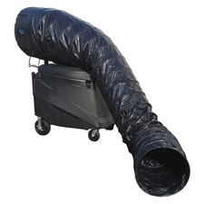 POWER BREEZER  Ducting, Plastic, 12 ft L, 29 in W 55MU73