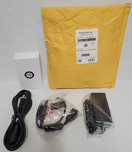 New Polycom 2200-15853-001 AC Power Cord Plug Kit for CX3000 IP Conference Phone - Picture 1 of 5