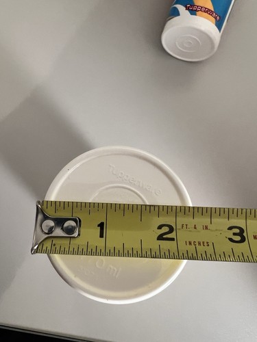 TUPPERWARE Neu 2 BECHER - GERADE SEITE 16 UNZEN Sportbecher Dichtungen Tennis Heben - Bild 10 von 10