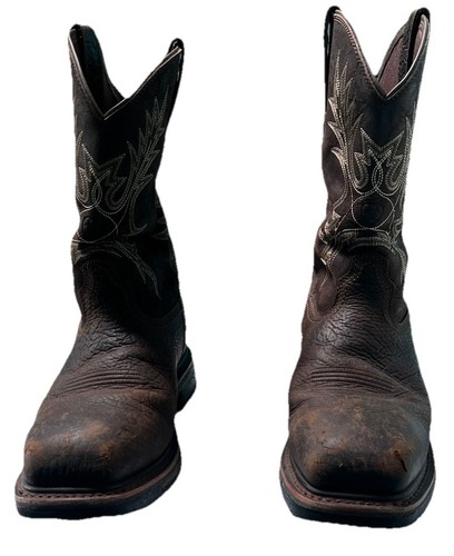 Mens Ariat Work Composite Toe Waterproof Work Boots Size 10.5 EE (SCUFFS FLAWS) - Picture 2 of 24