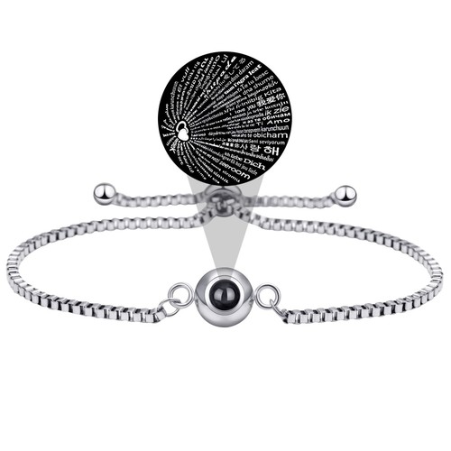 Pulsera Proyección Fotográfica Personalizada Pulsera Personalizada con Imagen Interior 100 L - Imagen 1 de 5