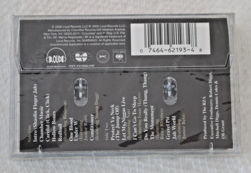 Wu Tang Clan The W - New Factory Sealed w/sticker - Image 2 of 2