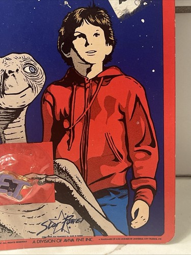 De colección 1982 E.T. Jewelry-E.T. Juego de iniciales - Nuevo en tarjeta - ¡Anillo, pin y encanto! - Imagen 6 de 24