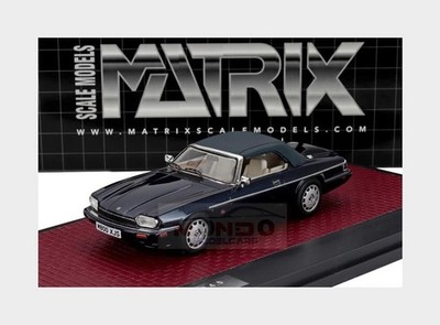 1:43 MATRIX Jaguar Xjs 4.0 Celebration Cabriolet Open 1995 Blue MX41001-252 Mode