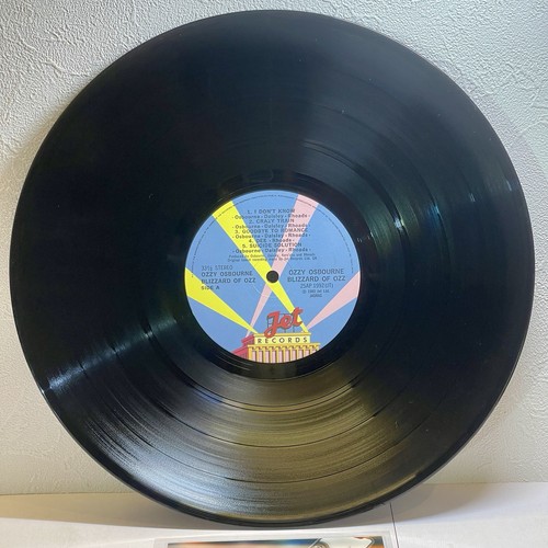 Ozzy Osbourne – Blizzard Of Ozz/LP 1981 Jet Records 25AP 1992 w/OBI Japan EX/EX - Picture 13 of 14