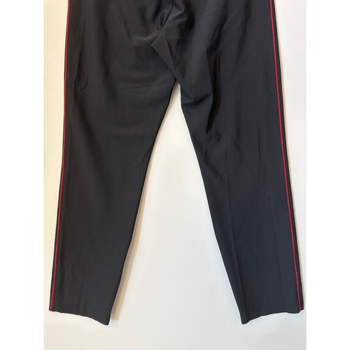 Athleta Stellar Novelty Trouser Stretch Ankle Pants Black Size 12 Travel Casual - Picture 10 of 15