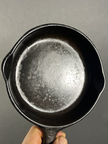 Vintage Wagner Ware Sidney -0- #3 padella in ghisa 1053J 6" - Foto 4 di 6