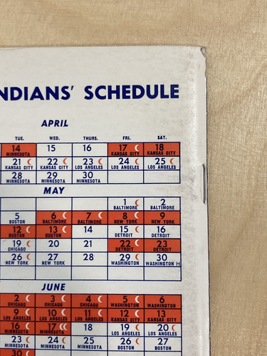 1964 Cleveland Indiains Press Book - Picture 9 of 11