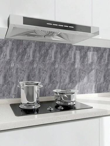 Küche Fliesen Rolle Aufkleber selbstklebend Bad Marmor Aufkleber Wanddeko - Bild 3 von 36