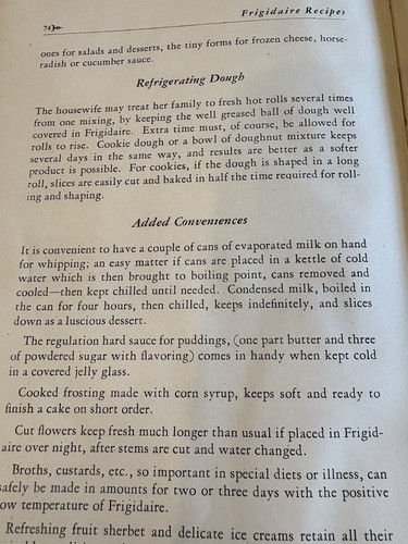 Frigidaire Rezepte Vintage Hardcover Kochbuch 1928 - Bild 22 von 22