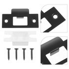 Metall Plättchen Tür Schließblech Metallplatten Edelstahl -Streikplatte