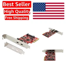 Essential 2-Port USB 3.2 Gen 2 PCIe Card for High-Performance Peripherals