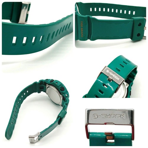 Reloj CASIO G-SHOCK G-Ride GLX-150B-3JF Surf Marea Gráfico Luna Datos Verde - Imagen 9 de 9