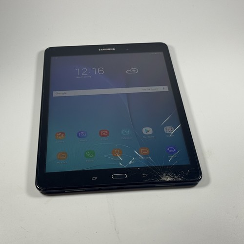 Samsung Galaxy Tab A 9.7 2015 SM-T555 Black Unlocked 16GB Smashed Screen 726 - Picture 6 of 24