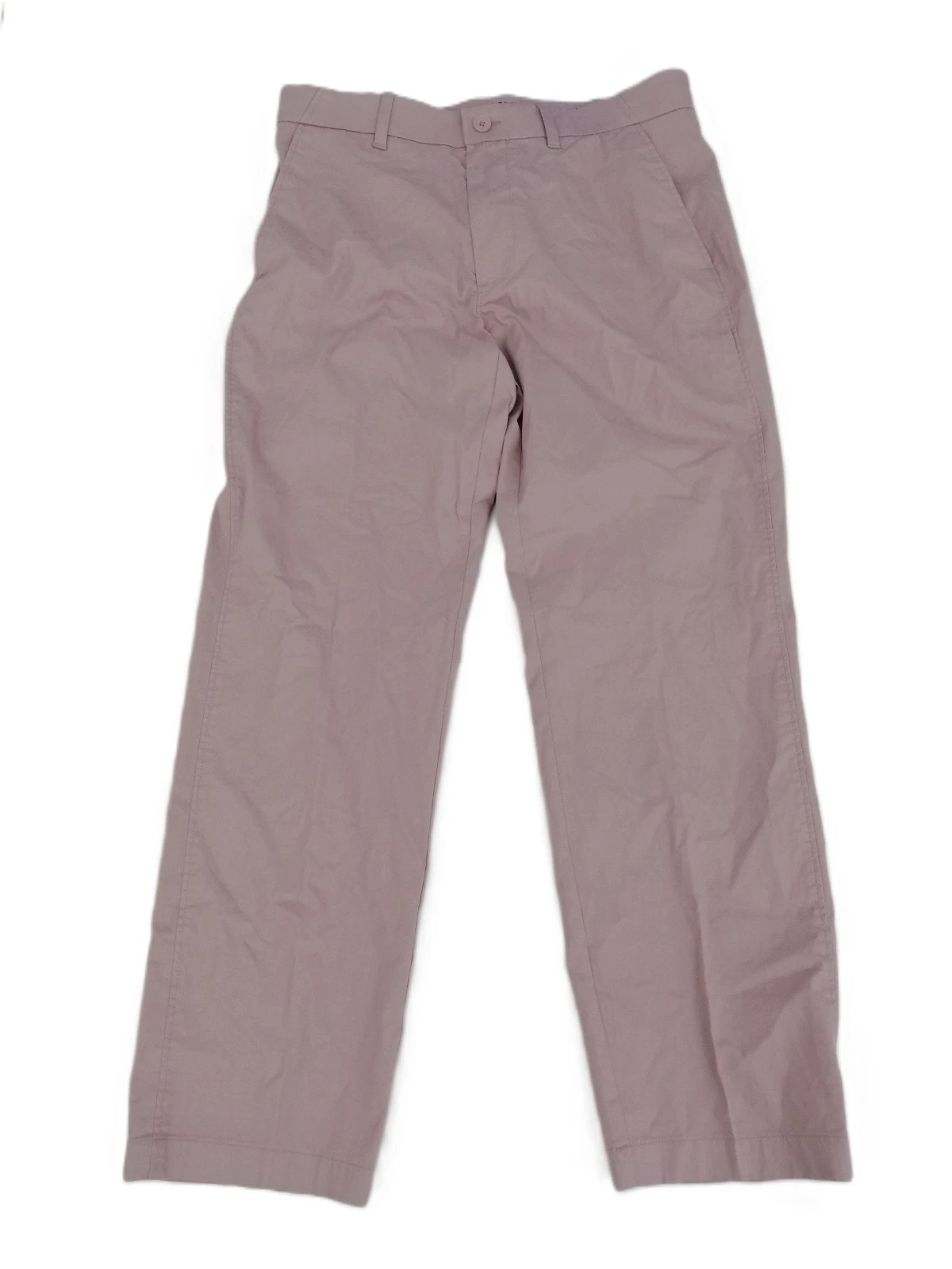 Autograph Men's Chinos Trousers Mallow Regular Fit Moisture Wicking Zip New