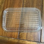Vintage Pyrex Clear Glass Refrigerator Storage Container Lid