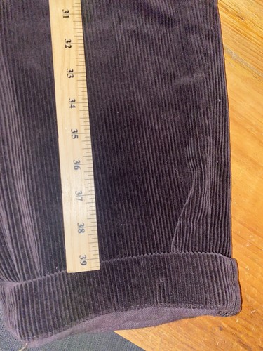 Vintage POLO RALPH LAUREN Trousers Men W38 L32 Corduroy Jumbo Cord Brown 90s - Picture 6 of 9