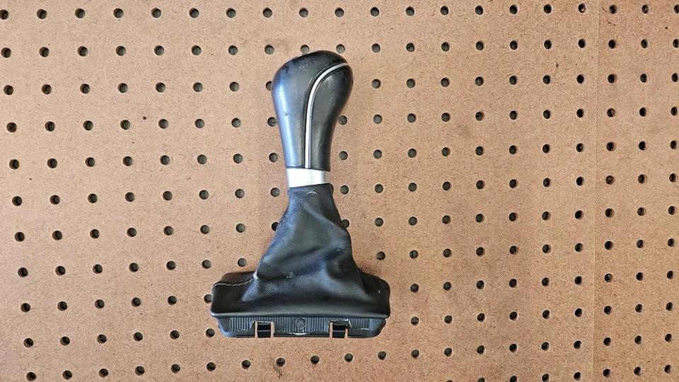 03-06 Mercedes R230 SL500 SL55 AMG engranaje sin llave perilla de cambio cubierta de arranque negro Foto 2 de 3