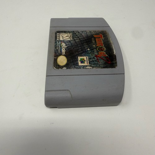 Turok 2: Seeds of Evil N64 Nintendo 64 solo carrello autentico testato - Foto 3 di 6
