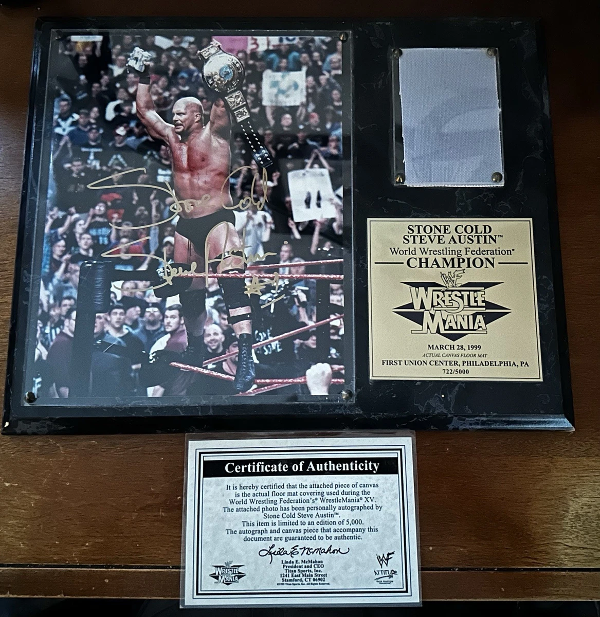 WWF Wrestling Original Autographed Items for sale | eBay