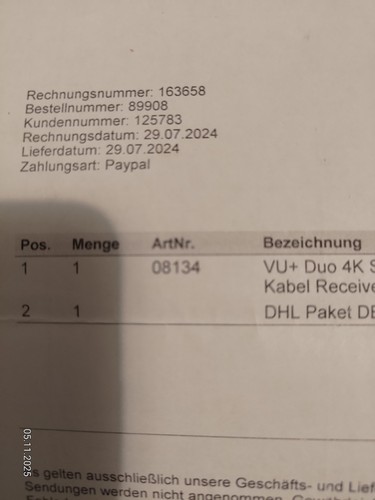 Vu Duo 4K SE Twin FBC SAT und Kabel-Receiver+2 TB HDD - Bild 17 von 17