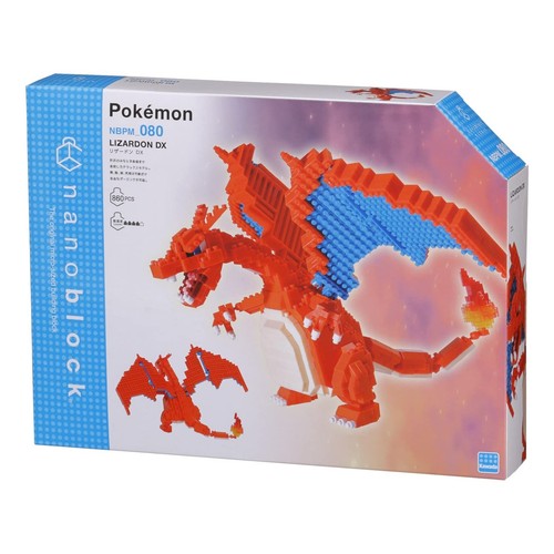 Kawada Nanoblock Pokemon Charizard DX NBPM_080 - Picture 2 of 9