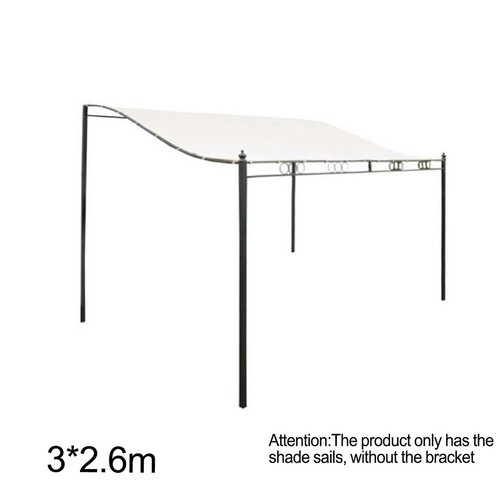 Sun Shelter Shade Sail Canopy Waterproof Fabric Easy To Clean Balconies - Picture 5 of 36