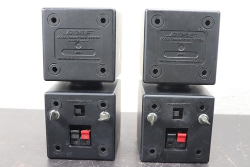 Bose AM-5 Acoustimass Double Cube System Direct Reflect Speakers PAIR Lot of 2 - Picture 4 of 5