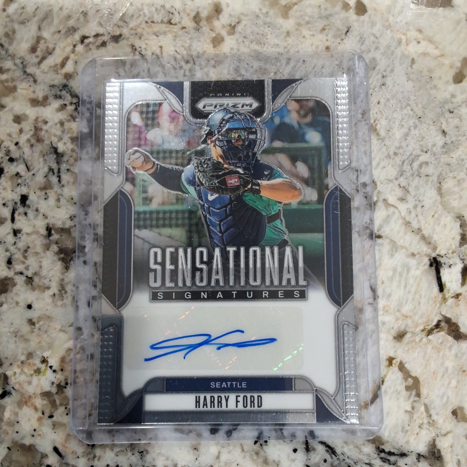 2025 Panini Prizm Baseball HARRY FORD Sensational Signatures Auto #SS-HF SEATTLE