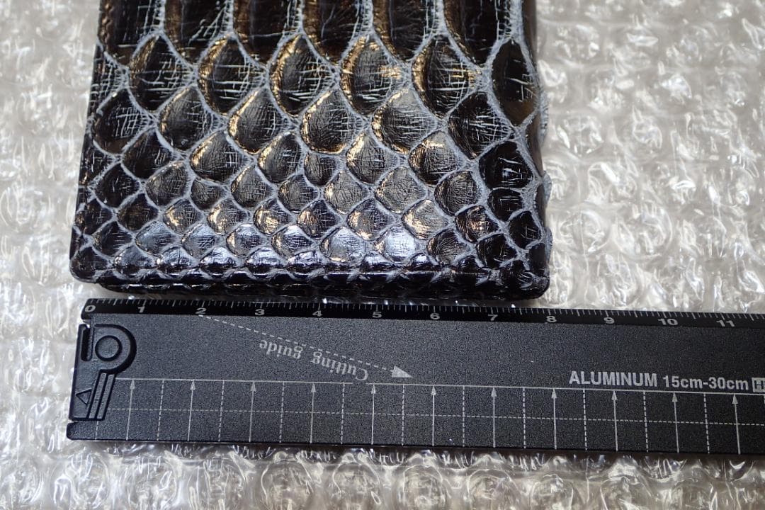 Brand new, unused, full python leather, original … - image 9