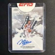 2025-26 Topps Chrome Victor Wembanyama SkyWrite Auto Spurs Factory Sealed