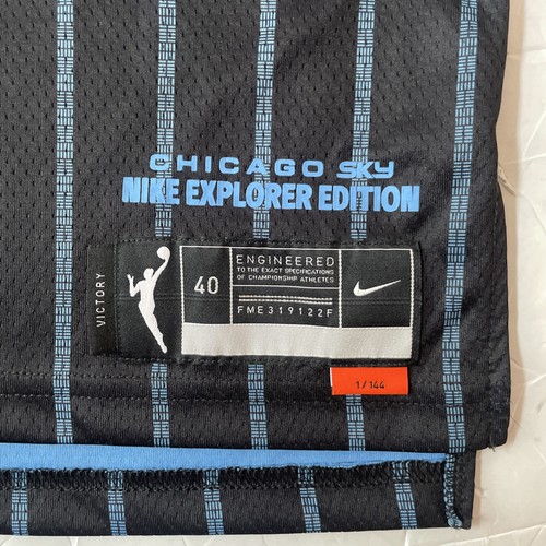 Nike Jersey Womens Small Courtney Vandersloot Chicago Sky Explorer Edition WNBA - Picture 9 of 12