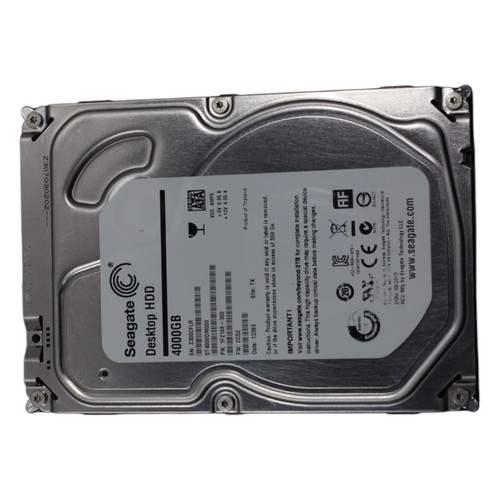SEAGATE ST4000DM000 4TB HDD 3.5" 5900RPM 6Gbps SATA Hard Drive 1F2168-300 - Picture 2 of 3