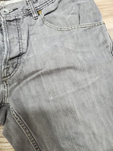 Vintage Genuine Volcom Jeans Gray Denim Men's Size 34x30 Button Fly Y2K 00s - Picture 2 of 14