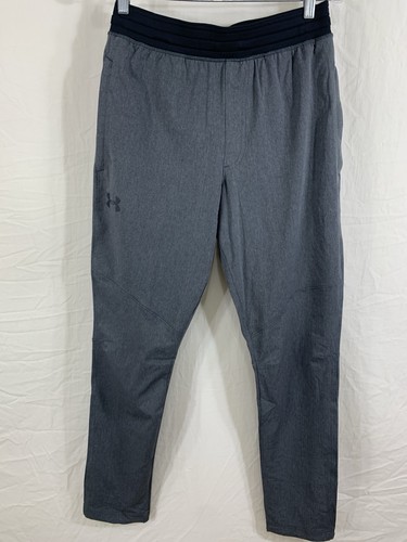 UNDER ARMOUR Herren MD / M TAILLIERT Taper Hose grau/schwarz mit Reißverschlusstaschen - Bild 6 von 22