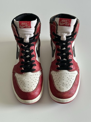 US9 - 1985 Original Air Jordan 1 Chicago - Preowned - Michael Jordan OG - Foto 4 di 7