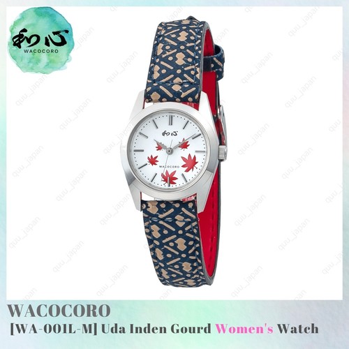 WACOCORO Watch WA-001L-M Women's Uda Inden Gourd Japan NEW - Picture 1 of 2
