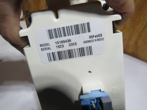 2003 GMC SIERRA CHEVY SILVERADO HEATER AC CLIMATE CONTROL SWITCH - Picture 2 of 11