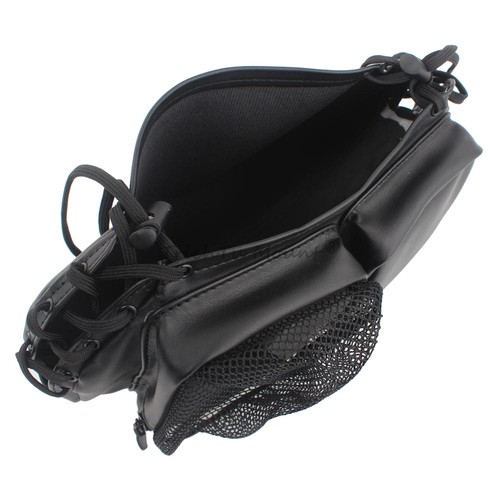 Organizador de respaldo de conductor negro bolsa de bolsillo para Harley Road Street Glide - Imagen 15 de 24