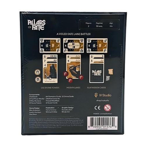 Pillars of Fate Limited Edition von IV Studio - SEALED - Bild 3 von 9