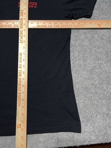 Edwards AF Base 418 Flight Test Squadron FLTS Black Large Shirt Military Cotton - Picture 11 of 15