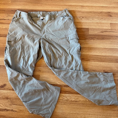 Duluth Trading Co. Damen 20W x 29 Khaki Cargohose Übergröße Wandern Outdoor - Bild 1 von 5