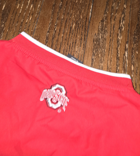 Men’s Starter Ohio State Buckeyes Windbreaker Pullover Size Medium Y2K Football - Picture 9 of 10