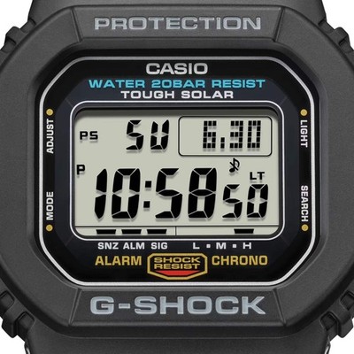 CASIO G-SHOCK G-5600UE-1 SOLAR DIGITAL WATCH | eBay
